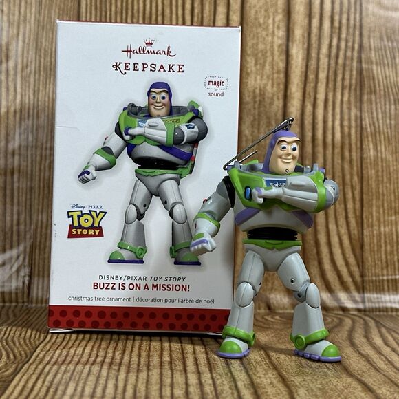Hallmark Other - Hallmark‎ Keepsake Disney Christmas Ornament Toy Story Buzz Is On A Mission 2014